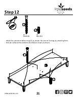 Предварительный просмотр 21 страницы Little Seeds 6859103COM Assembly Manual