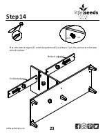 Предварительный просмотр 23 страницы Little Seeds 6859103COM Assembly Manual