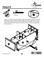 Предварительный просмотр 24 страницы Little Seeds 6859103COM Assembly Manual