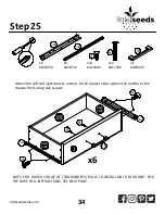 Предварительный просмотр 34 страницы Little Seeds 6859103COM Assembly Manual