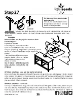 Предварительный просмотр 36 страницы Little Seeds 6859103COM Assembly Manual