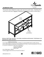 Предварительный просмотр 38 страницы Little Seeds 6859103COM Assembly Manual