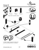 Предварительный просмотр 17 страницы Little Seeds 6862096COM Assembly Manual