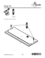 Предварительный просмотр 19 страницы Little Seeds 6862096COM Assembly Manual