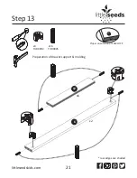 Предварительный просмотр 21 страницы Little Seeds 6862096COM Assembly Manual