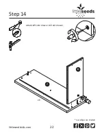 Предварительный просмотр 22 страницы Little Seeds 6862096COM Assembly Manual