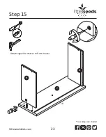 Предварительный просмотр 23 страницы Little Seeds 6862096COM Assembly Manual