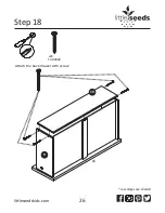 Предварительный просмотр 26 страницы Little Seeds 6862096COM Assembly Manual