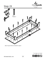 Предварительный просмотр 31 страницы Little Seeds 6862096COM Assembly Manual