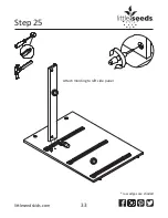 Предварительный просмотр 33 страницы Little Seeds 6862096COM Assembly Manual