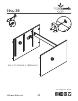 Предварительный просмотр 34 страницы Little Seeds 6862096COM Assembly Manual