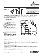 Предварительный просмотр 39 страницы Little Seeds 6862096COM Assembly Manual