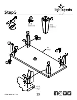 Preview for 13 page of Little Seeds 6946321COM Assembly Manual