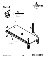 Preview for 14 page of Little Seeds 6946321COM Assembly Manual