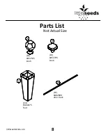 Preview for 8 page of Little Seeds 6946334COM Assembly Manual