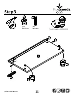 Preview for 11 page of Little Seeds 6946334COM Assembly Manual