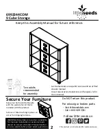 Preview for 2 page of Little Seeds 6992344COM Assembly Manual