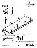 Preview for 8 page of Little Seeds 6992344COM Assembly Manual