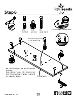 Preview for 13 page of Little Seeds 6992344COM Assembly Manual