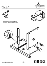 Предварительный просмотр 12 страницы Little Seeds 7346013COM Assembly Manual