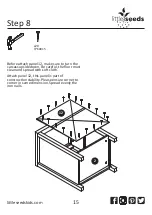 Предварительный просмотр 15 страницы Little Seeds 7346013COM Assembly Manual