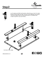 Предварительный просмотр 10 страницы Little Seeds 9368348COM Assembly Manual