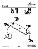 Предварительный просмотр 14 страницы Little Seeds 9368348COM Assembly Manual