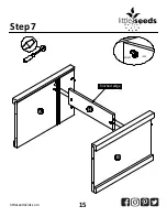 Предварительный просмотр 15 страницы Little Seeds 9368348COM Assembly Manual