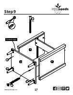 Предварительный просмотр 17 страницы Little Seeds 9368348COM Assembly Manual