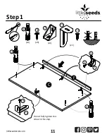 Preview for 11 page of Little Seeds 9951015EBL Assembly Manual