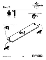 Preview for 12 page of Little Seeds 9951015EBL Assembly Manual