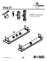 Preview for 25 page of Little Seeds 9951015EBL Assembly Manual