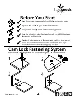 Предварительный просмотр 4 страницы Little Seeds B341860015COM0 Assembly Manual