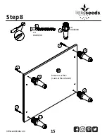 Предварительный просмотр 15 страницы Little Seeds B341860015COM0 Assembly Manual