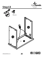 Предварительный просмотр 20 страницы Little Seeds B341860015COM0 Assembly Manual