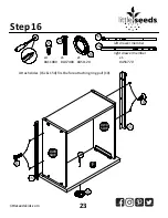 Предварительный просмотр 23 страницы Little Seeds B341860015COM0 Assembly Manual