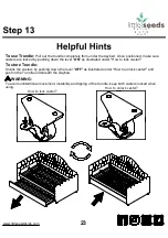 Preview for 23 page of Little Seeds DA4030739LS Assembly Manual