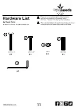 Предварительный просмотр 10 страницы Little Seeds DA8024149LS Assembly Manual