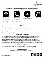 Preview for 4 page of Little Seeds DA8036379LS Assembly Manual