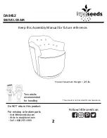 Preview for 2 page of Little Seeds DA8452 Assembly Manual