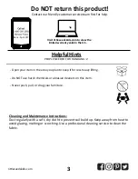 Preview for 3 page of Little Seeds DA8452 Assembly Manual