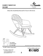 Preview for 2 page of Little Seeds DL8947 Assembly Manual