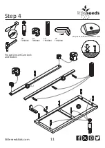 Preview for 11 page of Little Seeds Haven 4540013COM Assembly Manual