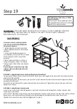 Preview for 26 page of Little Seeds Haven 4540013COM Assembly Manual