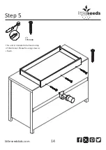 Preview for 14 page of Little Seeds Haven 68348337COM Assembly Manual