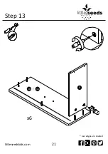 Preview for 21 page of Little Seeds LS Monarch Hill 4540013COM Assembly Manual