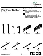 Preview for 6 page of Little Seeds Metal Bed with Casters 4395419LS Manual