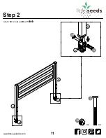 Preview for 11 page of Little Seeds Metal Bed with Casters 4395419LS Manual