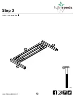 Preview for 12 page of Little Seeds Metal Bed with Casters 4395419LS Manual