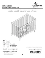 Preview for 2 page of Little Seeds Monarch Hill 5876412COM Assembly Manual